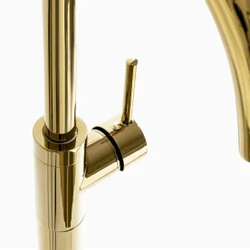 Torneira Monocomando de Piso para Banheira (Fiora Dourada) - Outlet Produto Torneira Monocomando de Piso para Banheira (Fiora Dourada) - Outlet