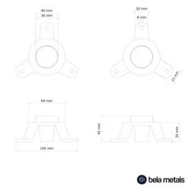 Torneira Monocomando de Piso para Banheira (Fiora Dourada) - Outlet Produto Torneira Monocomando de Piso para Banheira (Fiora Dourada) - Outlet