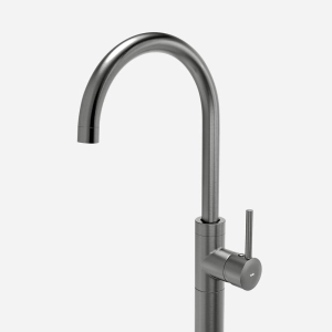 Torneira Monocomando de Piso para Banheira (Fiora Grafite Fosca)