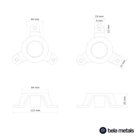 Torneira Monocomando de Piso para Banheira (Lena Escovada) - Outlet Produto Torneira Monocomando de Piso para Banheira (Lena Escovada) - Outlet