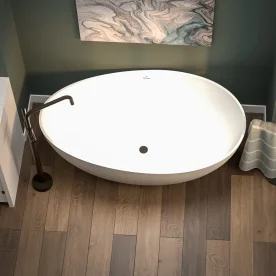 Torneira Monocomando de Piso para Banheira (Lena Preta Fosca) Produto Torneira Monocomando de Piso para Banheira (Lena Preta Fosca)
