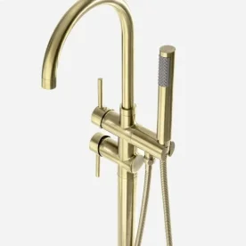 Torneira Monocomando de Piso para Banheira (Maule Ouro Fosca) - Outlet Produto Torneira Monocomando de Piso para Banheira (Maule Ouro Fosca) - Outlet