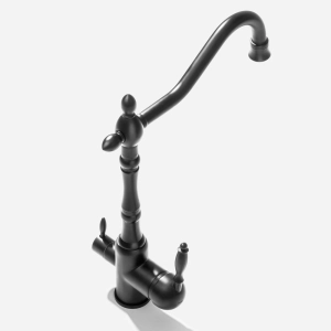 Torneira Monocomando Girat&oacute;ria de Filtro (Aran Preta Fosca)