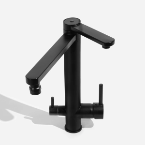 Torneira Monocomando Giratória de Filtro (Ibiza Preta Fosca)