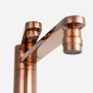 Torneira Monocomando Girat&oacute;ria de Filtro (Ibiza Ros&eacute; Gold)