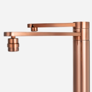 Torneira Monocomando Girat&oacute;ria de Filtro (Ibiza Ros&eacute; Gold)