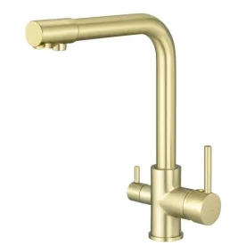 Produto Torneira Monocomando Giratória de Filtro (Ubatuba Ouro Fosca) - Outlet