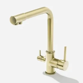 Produto Torneira Monocomando Giratória de Filtro (Ubatuba Ouro Fosca) - Outlet