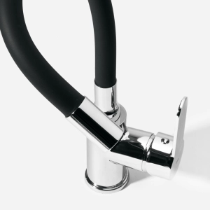 Torneira Monocomando Gourmet de Cozinha (Campeche Preta)