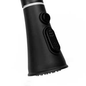 Torneira Monocomando Gourmet de Cozinha (Creta Preta Fosca)