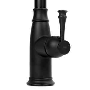 Torneira Monocomando Gourmet de Cozinha (Creta Preta Fosca)