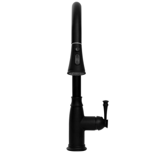 Torneira Monocomando Gourmet de Cozinha (Creta Preta Fosca)