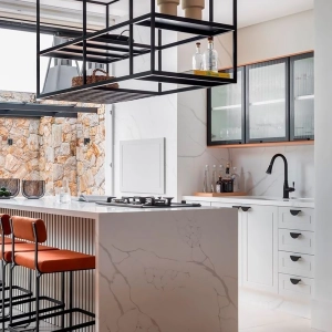 Torneira Monocomando Gourmet de Cozinha (Creta Preta Fosca)