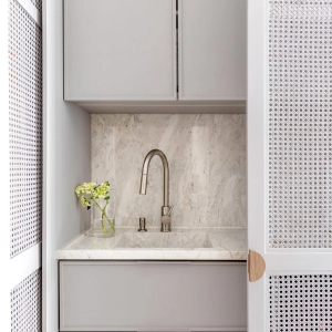 Torneira Monocomando Gourmet de Cozinha Inox (Maldivas Escovada)