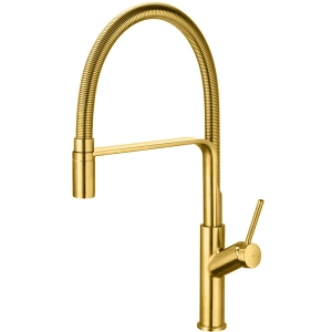 Torneira Monocomando Gourmet de Cozinha (Venice Dourada Fosca)