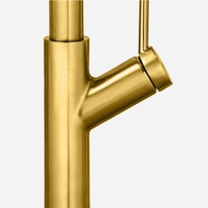 Torneira Monocomando Gourmet de Cozinha (Venice Dourada Fosca)