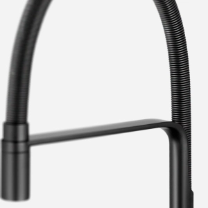 Torneira Monocomando Gourmet de Cozinha (Venice Preta Fosca)