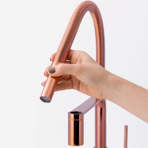 Torneira Monocomando Gourmet de Cozinha (Venice Ros&eacute; Gold)