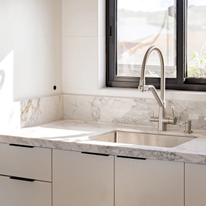 Torneira Monocomando Gourmet de Filtro (Nassau Escovada)