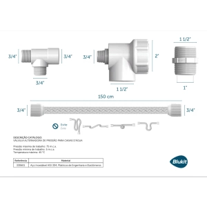 Válvula Alternadora de Pressão