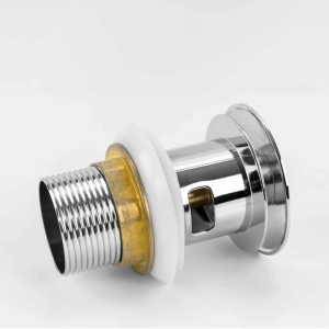 Válvula Click de Inox para Cubas com Ladrão (Cromada)