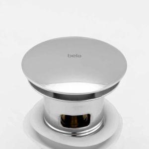 Válvula Click de Inox para Cubas com Ladrão (Cromada)