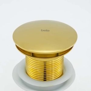 V&aacute;lvula Click de Inox para Cubas (Dourada)