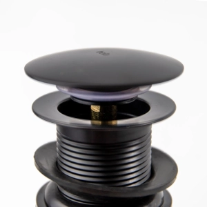 V&aacute;lvula Click de Inox para Cubas (Preta Fosca)