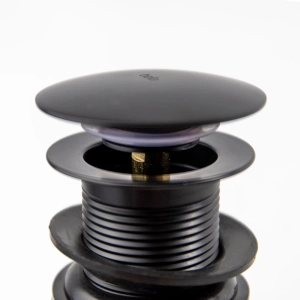 V&aacute;lvula Click de Inox para Cubas (Preta Fosca) - Outlet