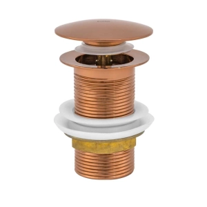 V&aacute;lvula Click de Inox para Cubas (Ros&eacute; Gold)