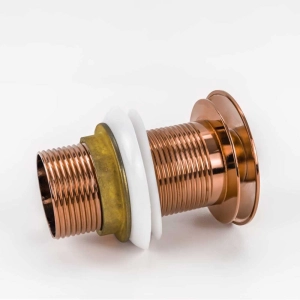 V&aacute;lvula Click de Inox para Cubas (Ros&eacute; Gold)