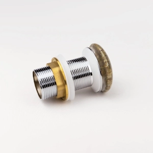 Válvula Click de Louça para Cubas (Mármore Ônix Marrom)