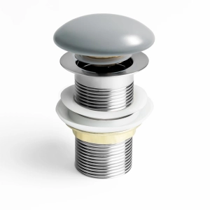 V&aacute;lvula Click de Lou&ccedil;a para Cubas (Cinza)