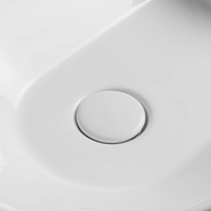 Válvula Click Slim de Louça para Cubas (Branca) Produto Válvula Click Slim de Louça para Cubas (Branca)